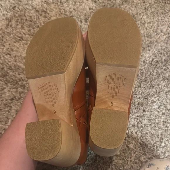 Women's Tan Ankle Boots by Charlotte Stone